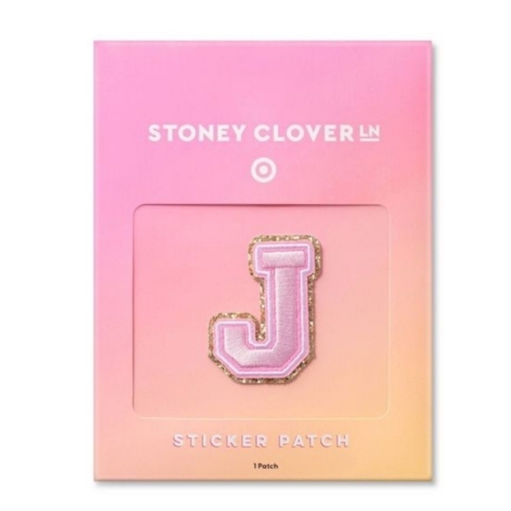 Stoney Clover J Letter Patch